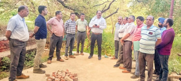 बंगाणा स्कूल के पास अपनी पर्याप्त भूमि पर बनेगा कबड्डी, बॉलीबॉल कोट: देवेन्द्र भुट्टो 