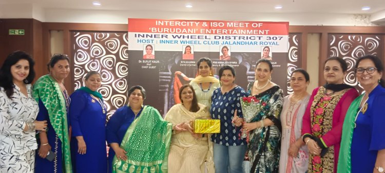इनरव्हील ऊना उमंग क्लब ने इंटरसिटी मेगा इवेंट बुरुधनी आइएससी मीट में लिया हिस्सा 