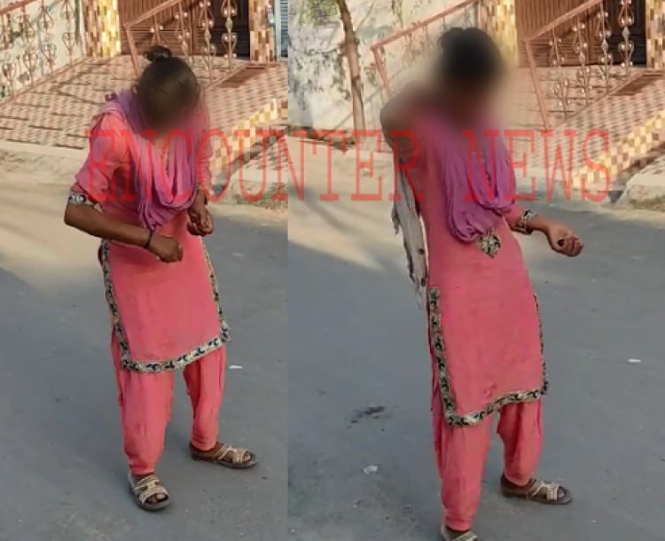 पंजाबः नशें में धुत्त महिला की वीडियो हुई वायरल