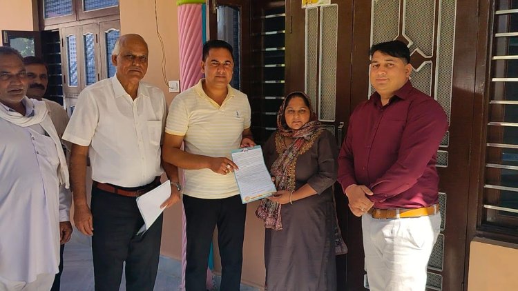 विधायक सुदर्शन सिंह बबलू ने ग्राम पंचायत बडूही में किया हर घर दस्तक अभियान का शुभारंभ