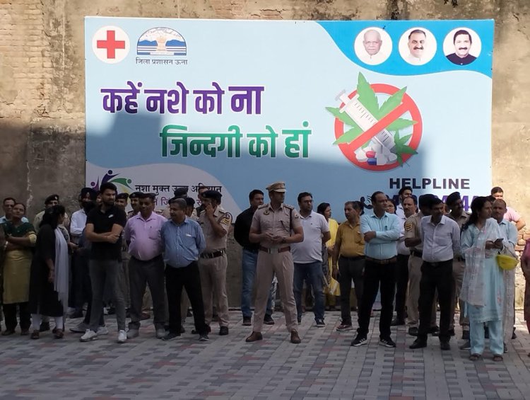 समर्थ 2023 अभियान के तहत मिनी सचिवालय ऊना में मॉक ड्रिल आयोजित