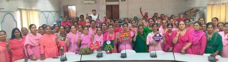 आशा वर्करों ने हर पंचायत को नशा मुक्त बनाने का लिया प्रण – सतपाल रणावत
