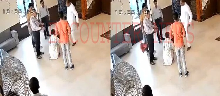कांग्रेस विधायक ने बुजुर्ग की पगड़ी को मारी लात, वीडियो वायरल