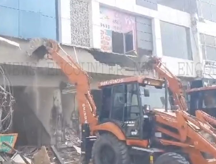 पंजाब : अवैध कब्जों पर चला नगर निगम का पीला पंजा, देखें वीडियो