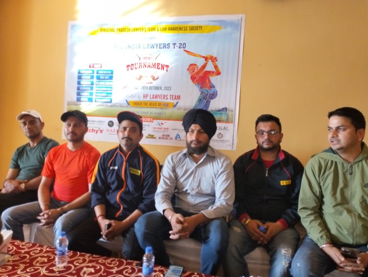 ऊना में ऑल इंडिया लॉयर्स T-20 क्रिकेट टूर्नामेंट का पाँचवा संस्करण 24 से