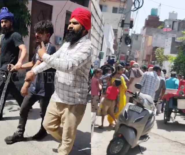 लुधियाना : चोरी के आरोप मे व्यक्ति की हुई धुनाई, देखे वीडियो 