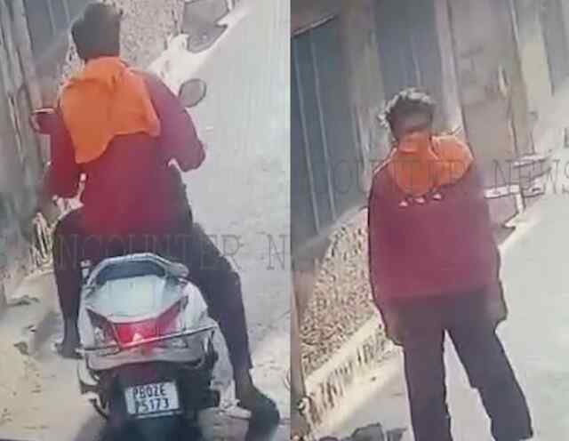 पंजाब  : चोर ने दिया वारदात को अंजाम, देखें वीडियो