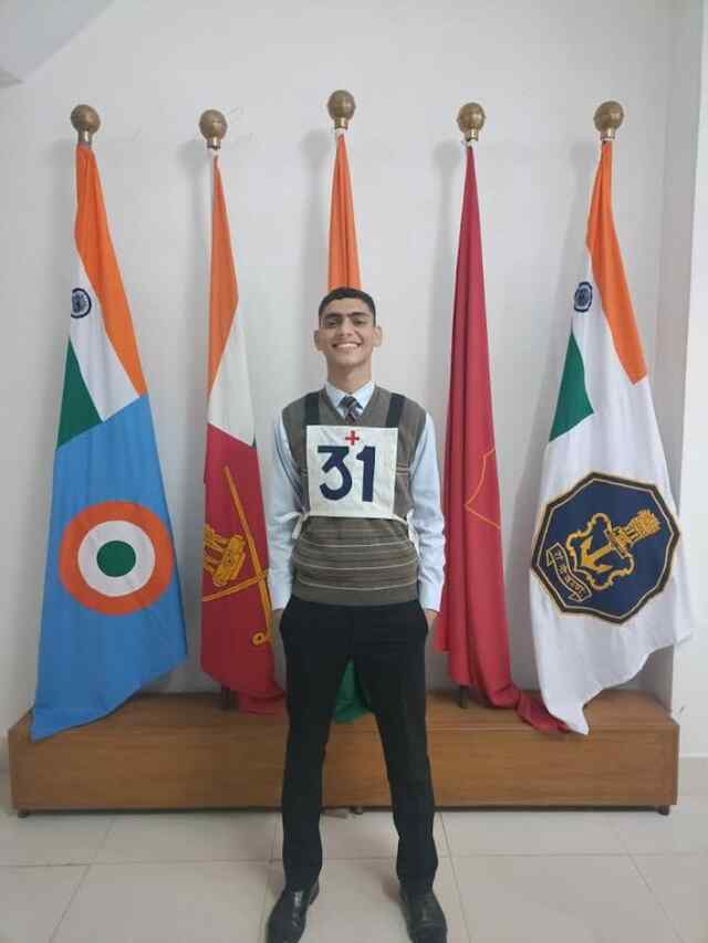 शमशेर सिंह ने एनडीए मेरिट में देश में 238वां स्थान हासिल किया