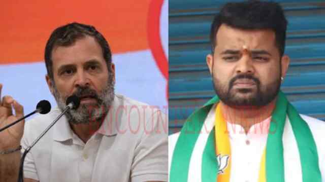 पूर्व PM के पोते के खिलाफ दूसरा लुक आउट नेटिस जारी होने पर राहुल गांधी का आया बयान