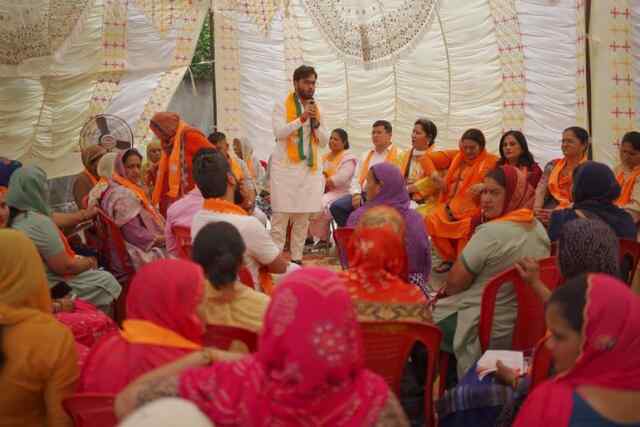 सत्ता का लालच होता तो विधायक का पद दांव पर न लगाता: चैतन्य शर्मा