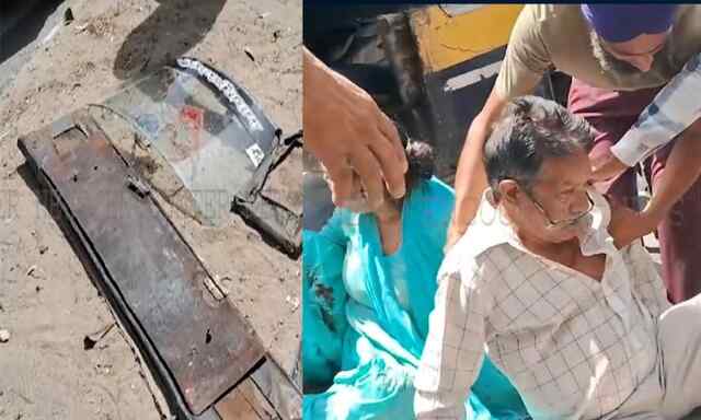 लुधियाना : तेज रफ्तार गाड़ी ने मचाया कहर, ऑटो को मारी टक्कर , देखे वीडियो 