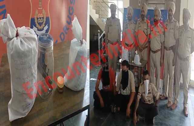 पंजाब : करोड़ों की हेरोइन सहित 3 गिरफ्तार, देखें वीडियो