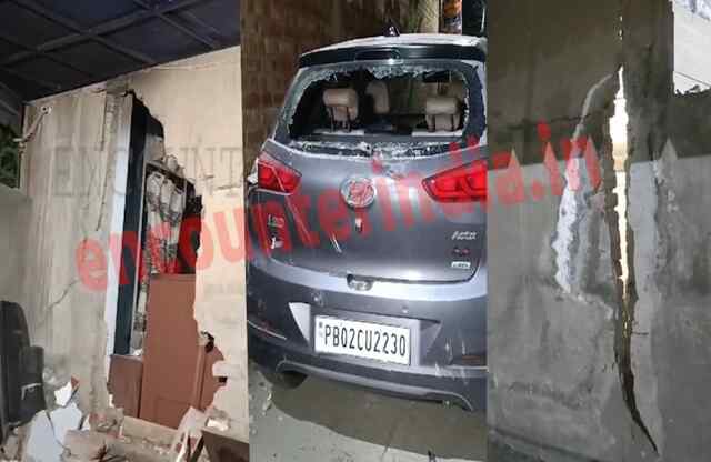 पंजाब : घर में ब्लास्ट होने से मची अफरा-तफरी, देखें वीडियो