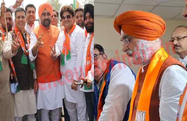 पंजाब : BJP उम्मीदवार तरनजीत संधू ने नामांकन पत्र भरने से पहले किया रोड शो, देखें वीडियो