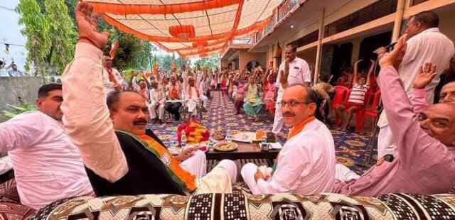 भाजपा प्रत्याशी के पक्ष में कुटलैहड़ में गरजे चुनाव प्रभारी, सुक्खू सरकार चंद दिनों की मेहमान: सत्ती