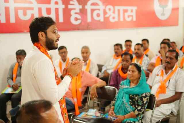 झूठे आरोप लगाकर नहीं मिलेंगे वोट: चैतन्य शर्मा