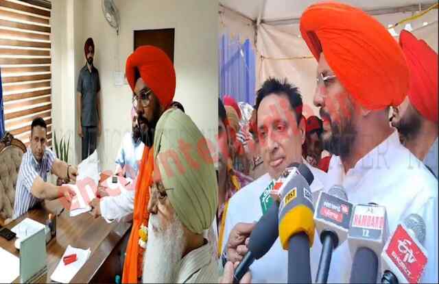 पंजाब : आप उम्मीदवार कुलदीप धालीवाल ने भरा नामांकन, विरोधियों पर साधा निशाना, देखें वीडियो