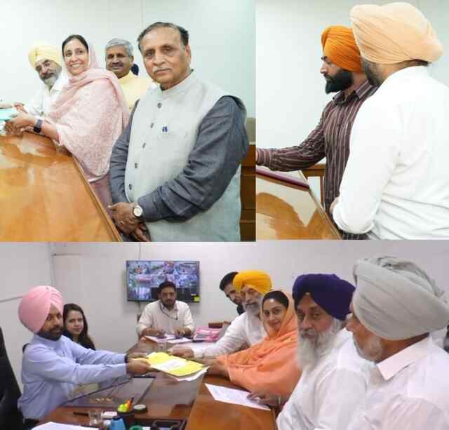 पंजाब: लक्खा सिधाना, परमपाल कौर और हरसिमरत कौर बादल ने भरा नामांकन पत्र, देखें वीडियो