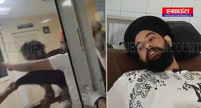 पंजाब :  सिविल अस्पताल में गुंडागर्दी का नंगा नाच, देखें वीडियो