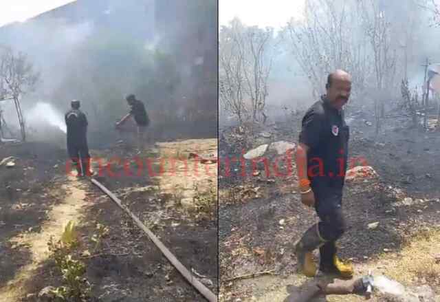 जालंधरः इस इलाके में सरकारी बिल्डिंग में लगी आग, देखें Live