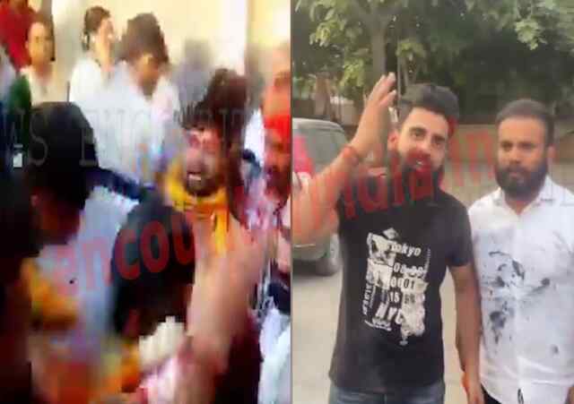 चुनाव प्रचार दौरान युवक ने कांग्रेस नेता कन्हैया को जड़ा थप्पड़, वीडियो वायरल