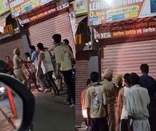 पंजाबः थाने के बाहर मोबाइल चोर को लोगों ने जमकर पीटा, वीडियो वायरल