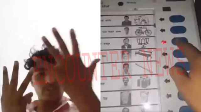 इस शख्‍स ने 8 बार मतदान करके वीडियो किया वायरल, चुनाव आयोग ने लिया एक्शन, दोबारा होगी वोटिंग, देखें वीडियो