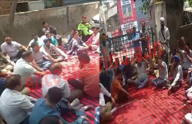 जालंधरः सिविल सर्जन दफ्तर के कर्मियों ने लगाया धरना, देखें Live 