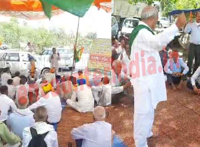पंजाब : नेशनल हाईवे पर किसानों ने किया धरना प्रदर्शन, सरकार पर लगाए आरोप, देखें वीडियो