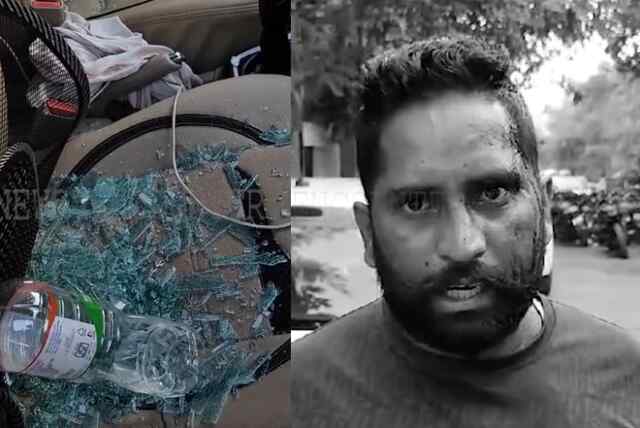 पंजाब : हॉर्न मारने को लेकर हुई मारपीट, देखें वीडियो