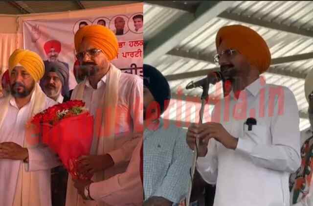 जालंधरः चन्नी के हक में प्रचार करने पहुंचे मूसेवाला के पिता, देखें वीडियो