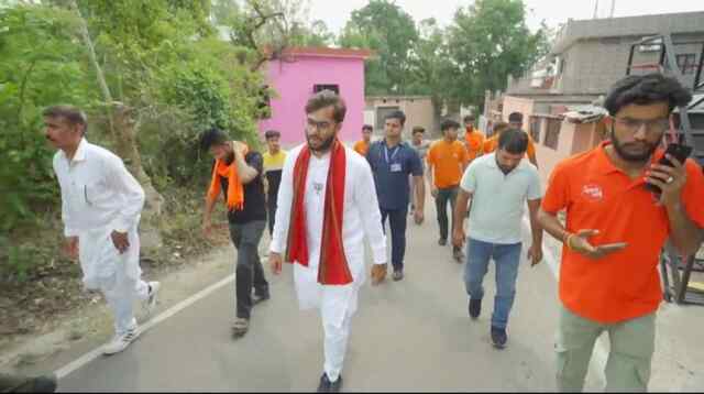 मेरे पोस्टर फाड़कर  या गुंडागर्दी करके कांग्रेस चुनाव नहीं जीत पायेगी:चैतन्य शर्मा