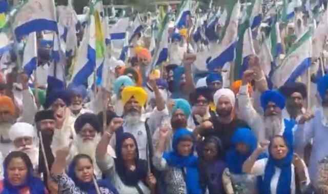 पंजाब : किसानों ने PM मोदी का किया विरोध, देखें वीडियो