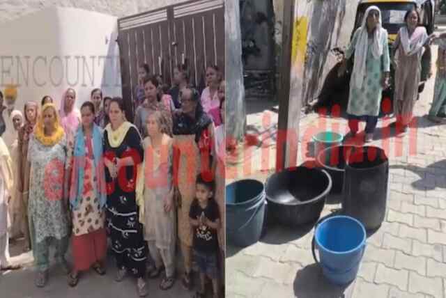 जालंधरः भीषण गर्मी में पानी की समस्या से वेस्ट हलके के लोग हुए परेशान, किया प्रदर्शन, देखें वीडियो
