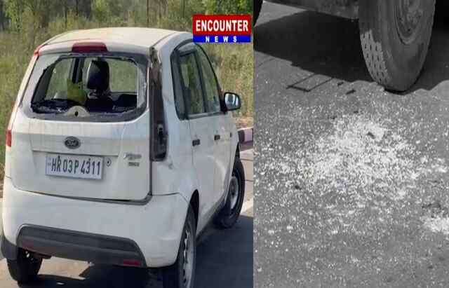 पंजाबः टिप्पर ने फोर्ड फिगो गाड़ी में मारी जोरदार टक्कर,देखें वीडियो