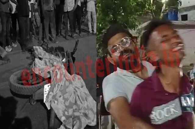पंजाब : तेज रफ्तार Truck ने Motorcycle को मारी टक्कर, मौ’त, देखें वीडियो