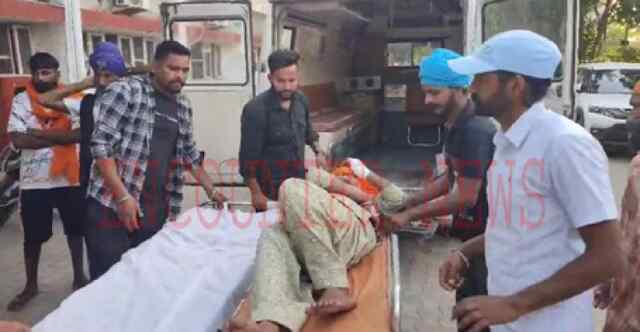 Punjab: राजनितिक समागम से लौट रहे लोगों की गाड़ी पलटी, कई घायल, देखें वीडियो 