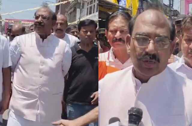 Punjab: CM Kejriwal के रोड शो से पहले विपक्ष ने किया High Voltage Drama, देंखे Video