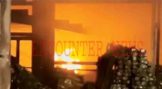 Jalandhar: S.S Metal Industry में लगी आग, देखें वीडियो