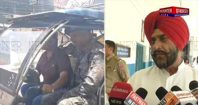 Punjab: E-Rickshaw में मतदान करने निकले BJP सीनियर नेता, देखें वीडियो