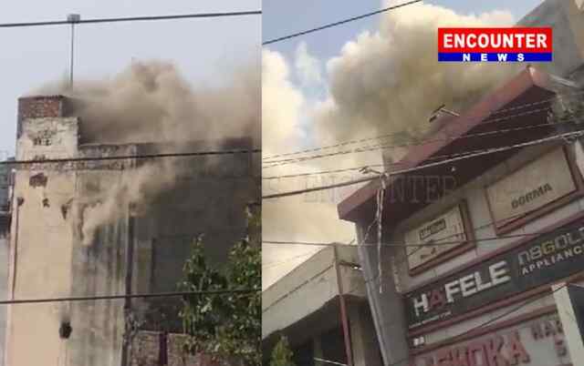 Ludhiana : Ashoka Hardware & Mill Store मे लगी भीषण आग, देखे Video