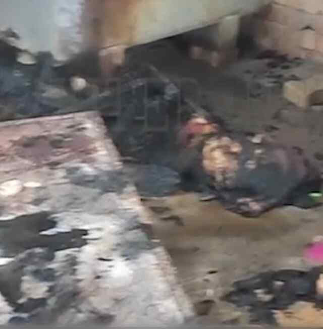 बहन से विवाद होने पर साले ने जलाया जीजा का घर