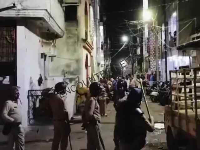 2 पक्षों में कहासुनी हुई, 100 से ज्यादा लोगों में पथराव, भारी पुलिस फोर्स तैनात