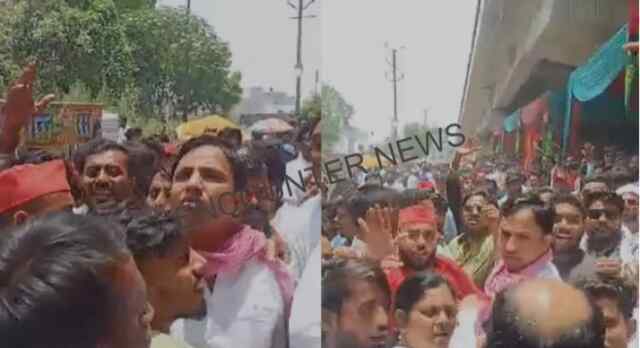 Lok Sabha Election Result 2024: सपा और BJP के कार्यकर्ताओं में झड़प