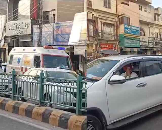 Jalandhar: मंदिर में नतमस्तक दौरान Charanjit Singh Channi के चलते काफिले में फंसी Ambulance, देखें वीडियो