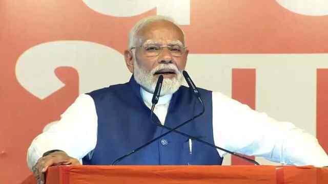 BJP कार्यालय में PM मोदी ने जनता का जताया आभार 