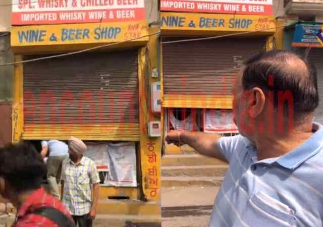 Jalandhar: दोमोरिया पुल के पास शराब के ठेके को चोरों ने बनाया निशाना, देखें Live