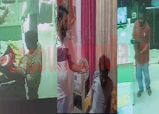 Punjab: Geeta Bhawan Road पर कपड़े के शोरूम से चोरी करता आरोपी काबू, देखें वीडियो