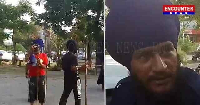 Jalandhar: PIMS अस्पताल के पास ठेका बंद करवाने पहुंचे निहंग, हुआ हंगामा, देखें Video