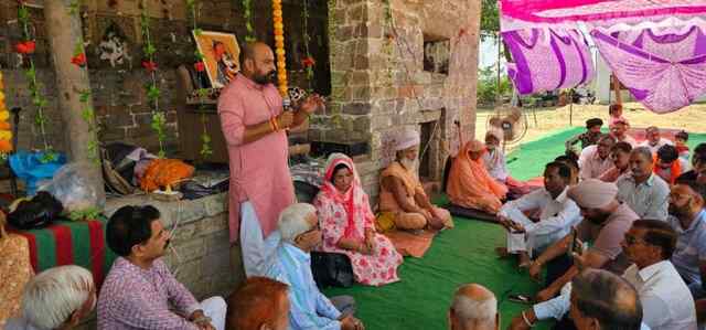 नालागढ़ के जंडोरी में धूमधाम से मनाई गई महाराणा प्रताप जयंती